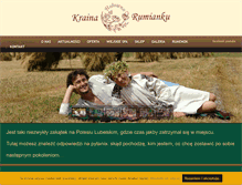 Tablet Screenshot of krainarumianku.pl